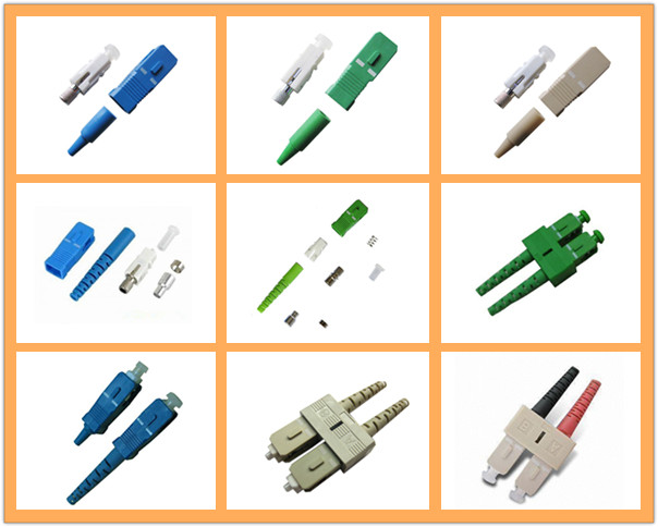 100 Connecteurs Rapide Fibre Optique SC/APC - Adaptateur Série Perte Faible