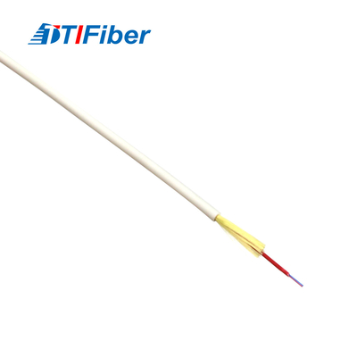 Câble optique non métallique d'intérieur de fibre du SM G652D de GJFSH pour FTTH