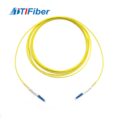FTTH emploient le mode unitaire LC/UPC recto à la fibre Jumper Cable Patch Cord optique de LC/UPC