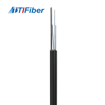 Câble d'interface optique extérieur de fibre du mode unitaire GJYXCH G657A 1 noyau 2 4