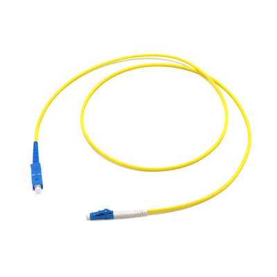 Simplex de fibre optique de corde de correction de SM de Lc/Sc/Fc/St G652d 9/125