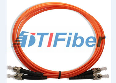 St/PC - St/PC Multinode 50/125 veste optique d'orange du câble de pullover de fibre LSZH