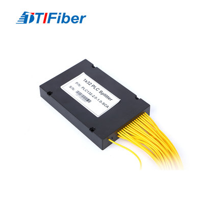 ABS optique de diviseur de fibre du système PLC de Fttx Ftth en forme de boîte