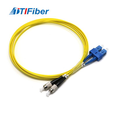 La correction optique de fibre du SM DX de TTIFiber FC-SC attachent 1m 2m 4m 5m