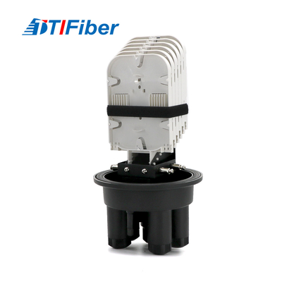 Type vertical de dôme de fermeture de fibre pour l'équipement du réseau
