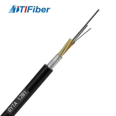 Câble fibre optique monomode GYTA G652D extérieur blindé 700M
