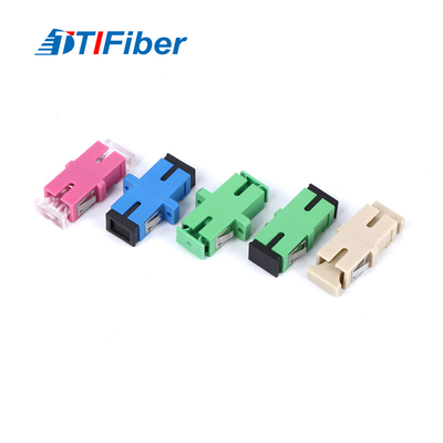 Adaptateur optique à plusieurs modes de fonctionnement unimodal de fibre de duplex de simplex d'utilisation de communication de FTTH