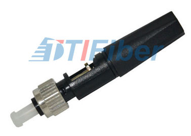 Assemblée optique de fibre optique de connecteur de fibre du cable connecteur FC avec l'olive polie de fibre