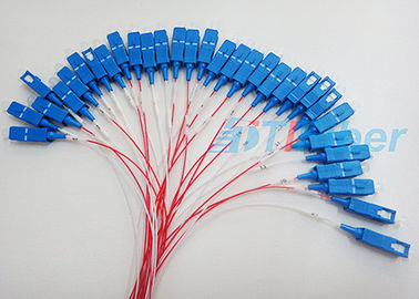 type en acier mini diviseur optique de fibre, diviseur audio optique du tube 1X32 de câble