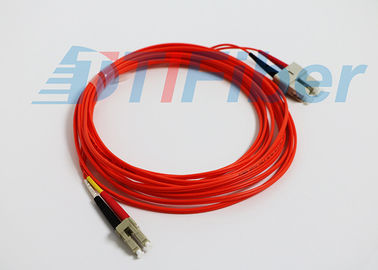 Sc/UPC mode optique duplex de corde de correction de LC/UPC à fibre conditionnant avec le câble de G657A