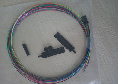 le tube optique de tampon de fibre de ruban de 12 noyaux éventent le kit 1m avec le tampon de 0.9mm