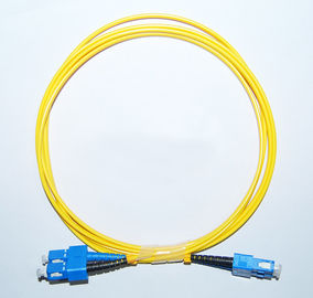 Corde de correction optique unimodale de fibre d'OEM SC/APC-SC/APC dans le matériel de transmission