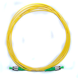 G657A1/A2 jaunissent le matériel optique d'ABS de câbles de mode unitaire de corde de correction de fibre