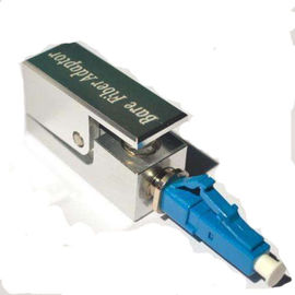Adoptor bleu optique recto unimodal nu de fibre d'ABS d'adaptateur de fibre