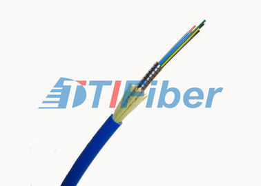 Câble optique multi de fibre de noyau, 9/125 fibre optique de mode unitaire de G652D d'intérieur