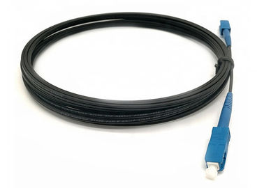 Le compte de fibre de noyau de la baisse 1 du câble 1F SC/UPC de correction de fibre multimode de G652d a adapté la longueur aux besoins du client