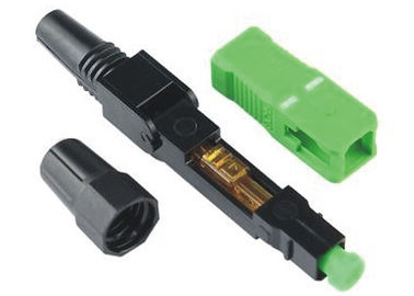 La corde de correction optique de fibre de FTTH SC/APC jeûnent long temps de durée de connecteur pour le LAN