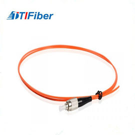 Type de câble revêtu de PVC LSZH OFNR OFNP du tresse 0.9mm OFNP de mode unitaire de couleur orange