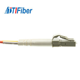 corde de correction optique de fibre de 0.9mm OFNP OM1 LC 62,5/125 avec la basse perte par insertion