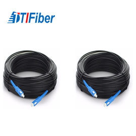 Le tresse optique imperméable 2-24 de fibre creuse unimodal avec des connecteurs de LC UPC/Sc UPC