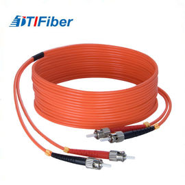 La correction optique durable de fibre câble ST-ST-MM-OM3 les fibres multi du duplex 1~144 recto