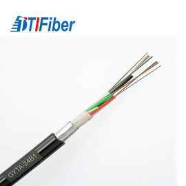48 blindés extérieurs le câble à fibres optiques GYFTY53 de fibre de 96 noyaux dirigent enterré pour la communication de LAN