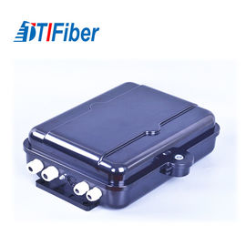 Adaptateurs extérieurs d'intérieur optiques matériels de Sc de la boîte de distribution de fibre d'ABS FTTH appropriés