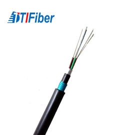 Câble Ethernet optique de fibre blindé GYTA53 4 8 12 24 48 tube lâche échoué 96 par noyaux