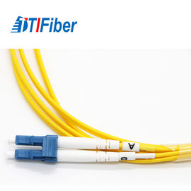 Connecteur optique de PVC LSZH LC-SC de la corde de correction de fibre d'UPC RPA G652D 2.0mm 3.0mm