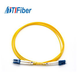 La correction de fibre de duplex de mode unitaire du SM LC-LC câble la réflexion lombo-sacrée