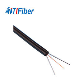 Type plat fil d'arc de noyau du câble LSZH 1/2 de fibre de mode unitaire de G652d G657A de baisse