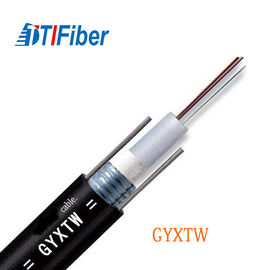 De GYXTW mode unitaire de noyau du câble Ethernet optique de fibre de tube Uni 12 pour la télécommunication
