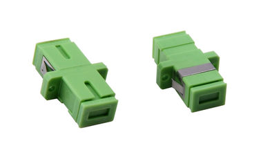 Adaptateur unimodal vert de câble optique de fibre de Sc RPA pour LAN, basse perte par insertion