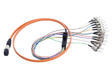 Noyau de RPA 12 MTP/MPO – corde de correction optique de fibre de LC pour des installations de lieux