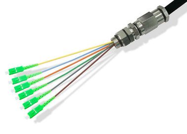Tresse optique de fibre de connecteurs de Sc