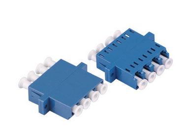 LC OM3 Quad adaptateur de fibre optique pour le LAN optique bleu / beige / Aqua