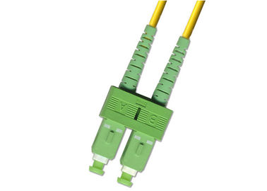 Connecteur optique de fibre de LC/RPA CATV pour la corde de correction de fibre optique