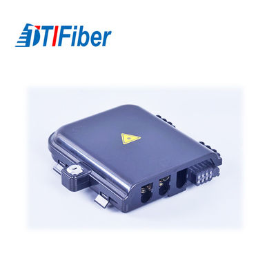 Adaptateurs extérieurs d'intérieur optiques de la boîte de distribution de fibre de ports de FTTH 24 SC/LC appropriés