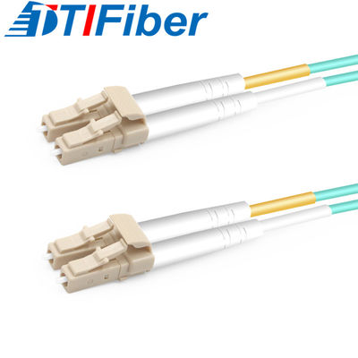 Types optiques duplex diamètre OM3 LC/UPC-ST/UPC de 2.0MM de connecteur de câbles de correction de fibre