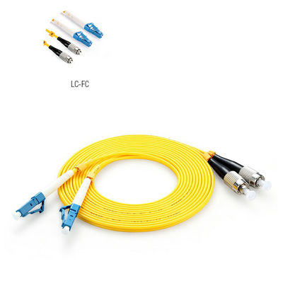Corde de correction optique de fibre de duplex d'ODM à plusieurs modes de fonctionnement pour des salles de communication de FTTH