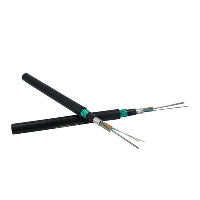 Câble optique blindé unitaire de fibre du mode GYTA53 pour FTTH EXTÉRIEUR