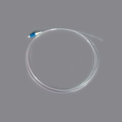 Simplex optique transparent de corde de correction de fibre de FTTH LC UPC invisible
