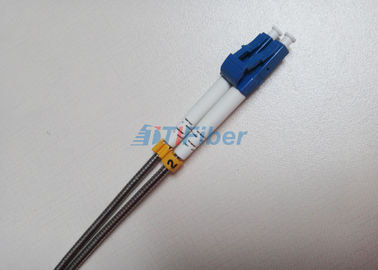 Corde de correction optique de fibre de PC de DLC, câble de branche protégé extérieur