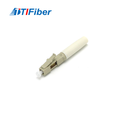 Connecteur rapide en plastique de LC UPC de connecteur rapide à plusieurs modes de fonctionnement de fibre pour la solution de FTTH