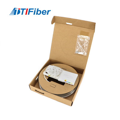 Boîte optique de clôture de fibre de FTTH G657A2 3.0mmx30m avec des tresses de Sc/RPA