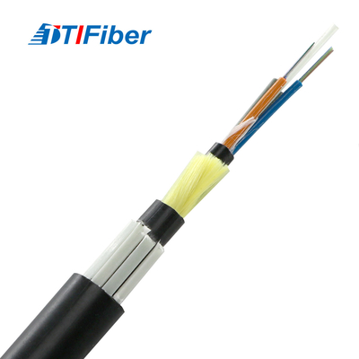 Gaine de fibre du conduit GYFTY63+73 rongeur extérieur aérien de câble optique d'anti troisième