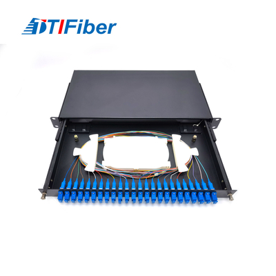Coffret d'extrémité optique de fibre de bâti de support de Ftth Sc/Fc/St/Lc avec la veste de 0.9mm