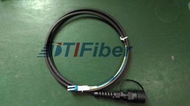 ODVA - câbles équipés de corde de correction optique de fibre du duplex IP67 de LC/correction de fibre
