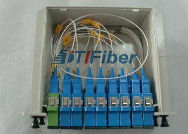 1X8/ diviseur optique de la fibre 1x16 avec le module de diviseur du connecteur de SC/UPC/PLC (type d'insertion)