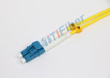FC - corde de correction de fibre optique de duplex de câble optique de fibre de mode unitaire de LC